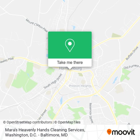 Mapa de Mara's Heavenly Hands Cleaning Services