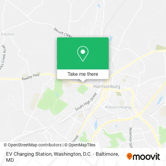 EV Charging Station map