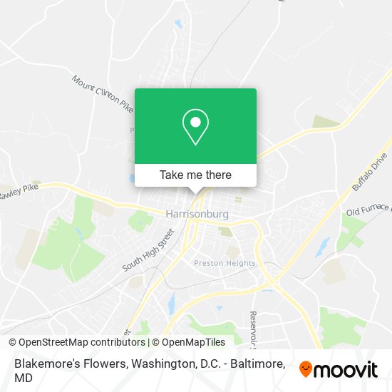 Blakemore's Flowers map