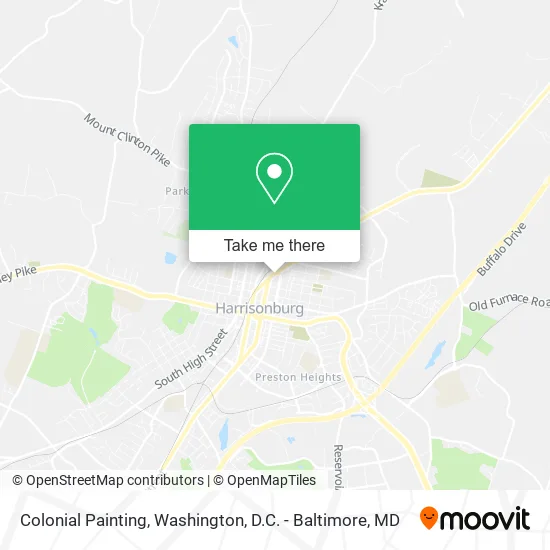 Colonial Painting map