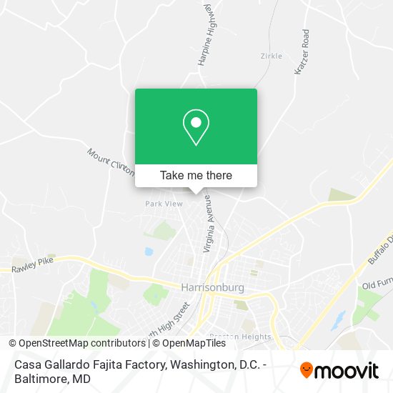 Casa Gallardo Fajita Factory map