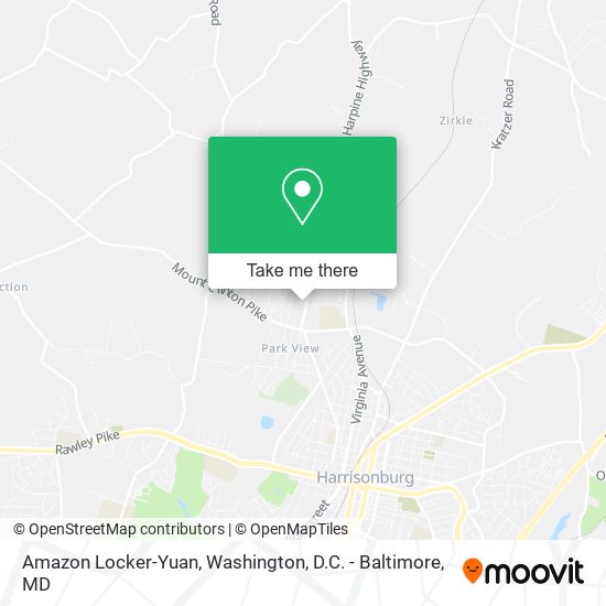 Amazon Locker-Yuan map