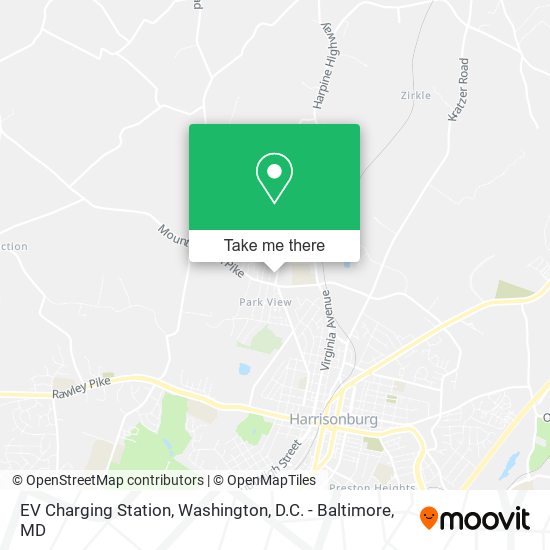 EV Charging Station map