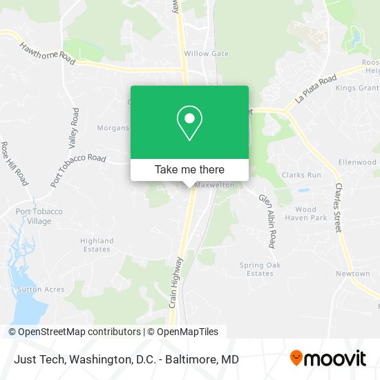 Just Tech map
