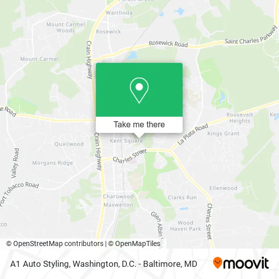 A1 Auto Styling map