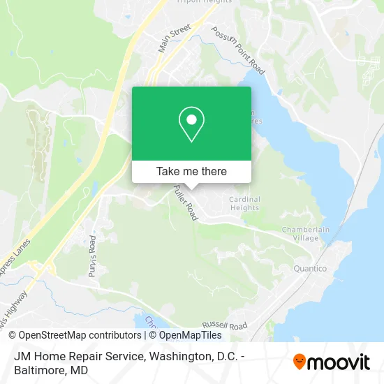 JM Home Repair Service map