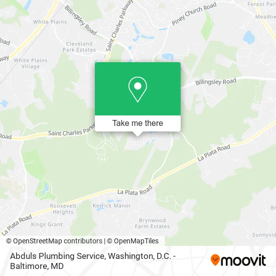 Abduls Plumbing Service map