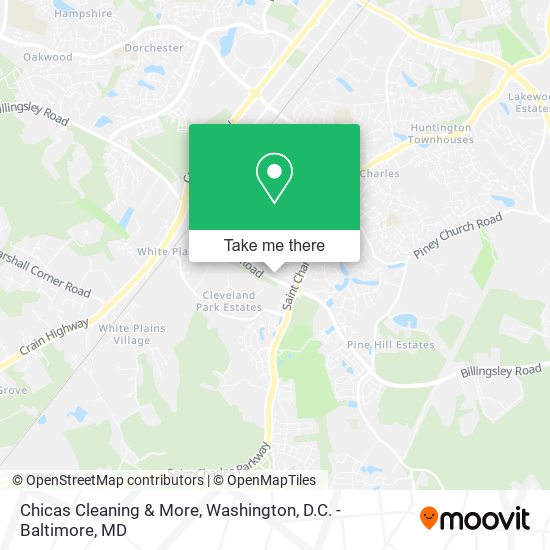 Mapa de Chicas Cleaning & More