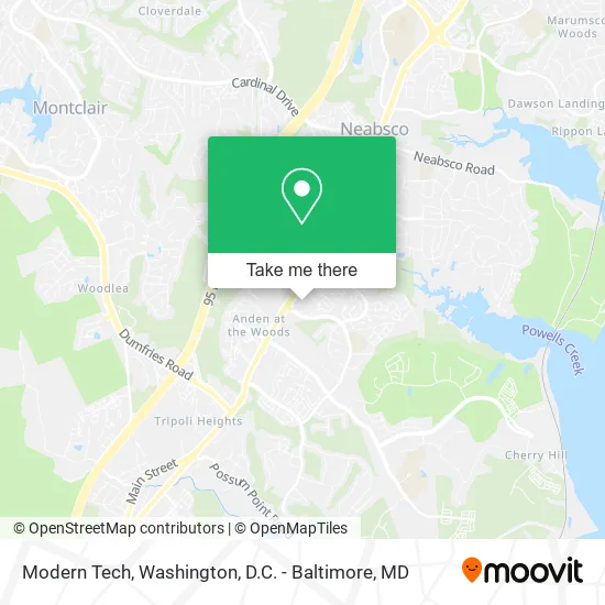 Modern Tech map