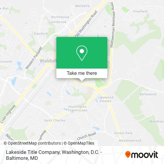 Lakeside Title Company map