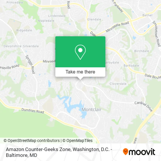 Amazon Counter-Geeks Zone map