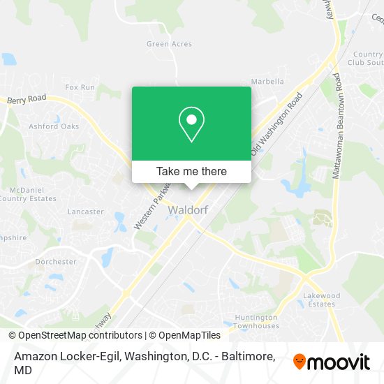 Amazon Locker-Egil map