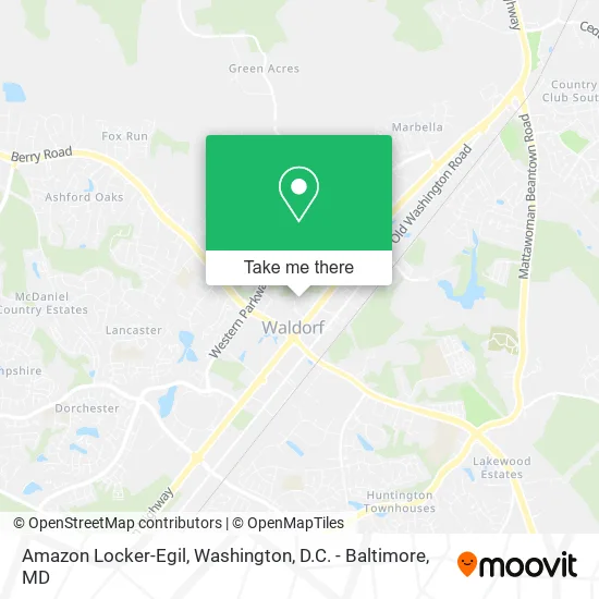 Amazon Locker-Egil map