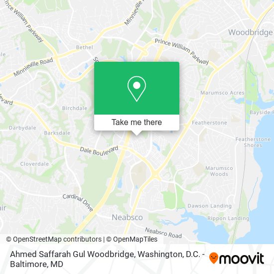 Ahmed Saffarah Gul Woodbridge map