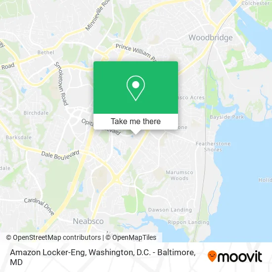 Amazon Locker-Eng map