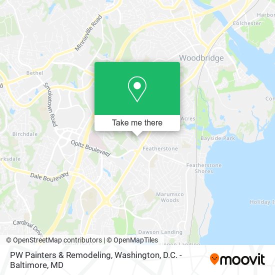 Mapa de PW Painters & Remodeling