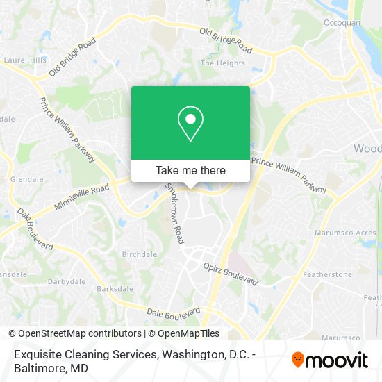 Exquisite Cleaning Services map