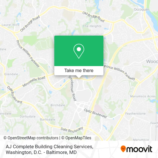 AJ Complete Building Cleaning Services map