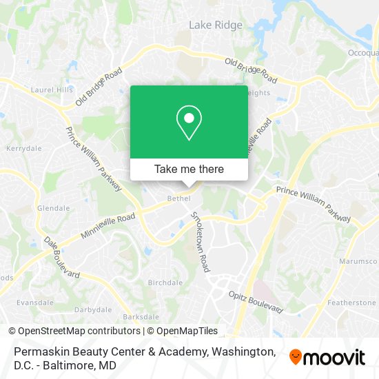 Permaskin Beauty Center & Academy map
