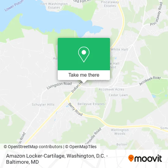 Amazon Locker-Cartilage map