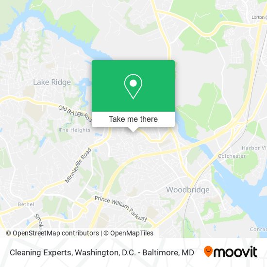 Cleaning Experts map