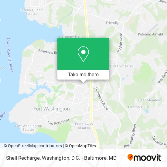 Shell Recharge map
