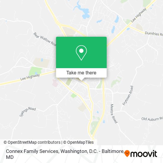 Connex Family Services map