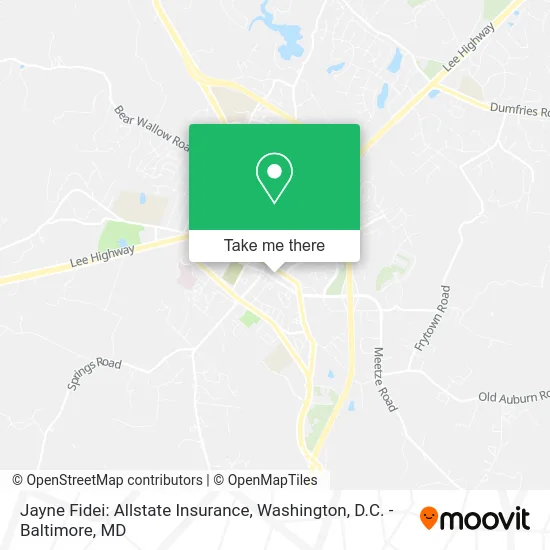 Jayne Fidei: Allstate Insurance map