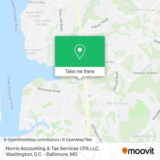 Mapa de Norris Accounting & Tax Services CPA LLC