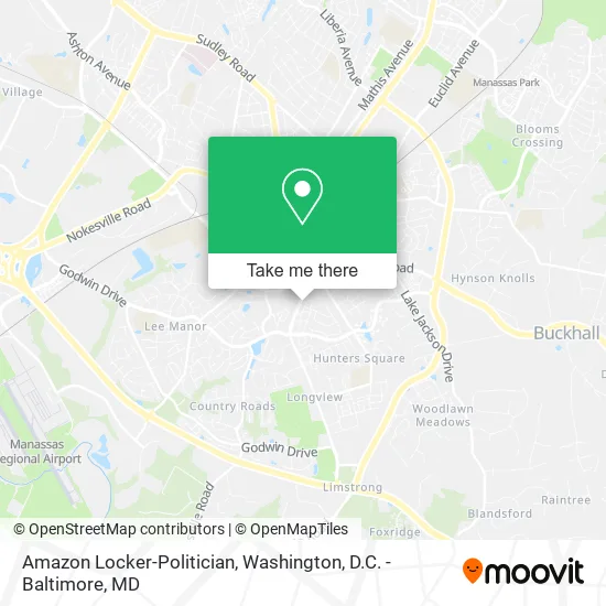 Amazon Locker-Politician map