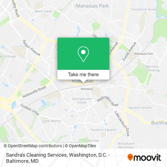 Sandra's Cleaning Services map