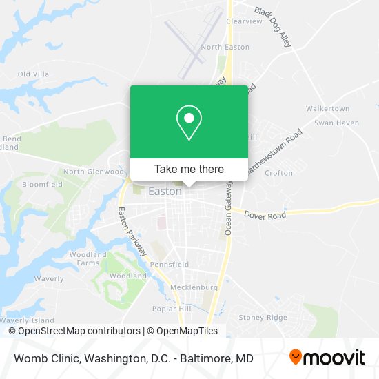 Womb Clinic map