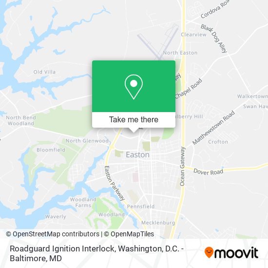 Roadguard Ignition Interlock map