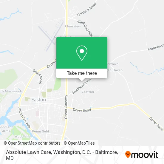 Absolute Lawn Care map