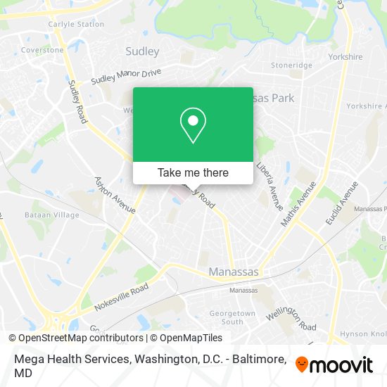 Mapa de Mega Health Services