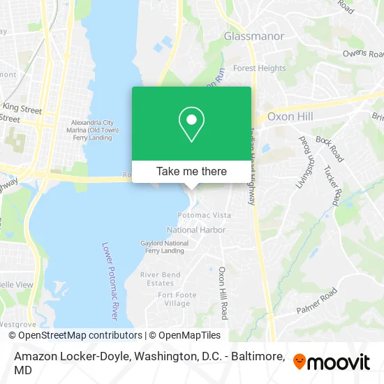 Amazon Locker-Doyle map