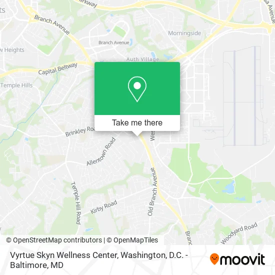 Mapa de Vyrtue Skyn Wellness Center