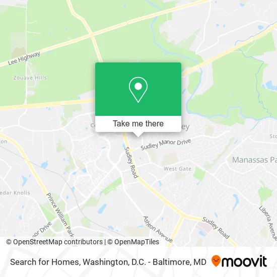 Search for Homes map