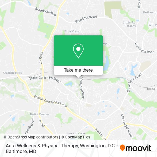 Aura Wellness & Physical Therapy map