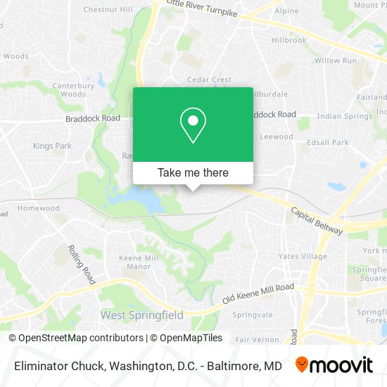 Eliminator Chuck map