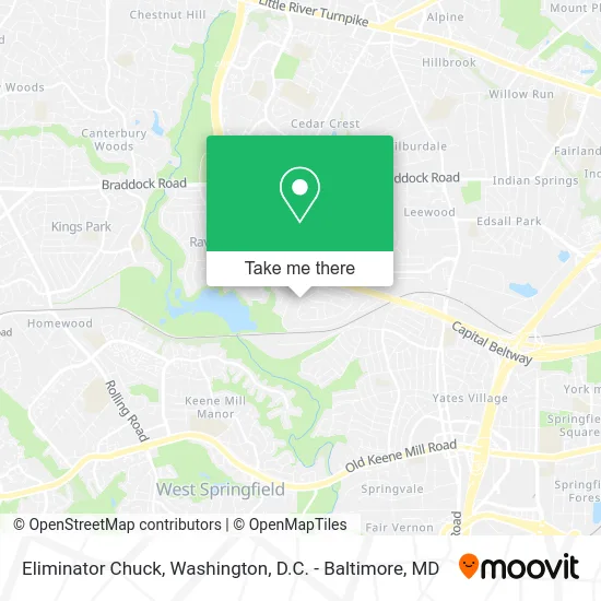 Eliminator Chuck map