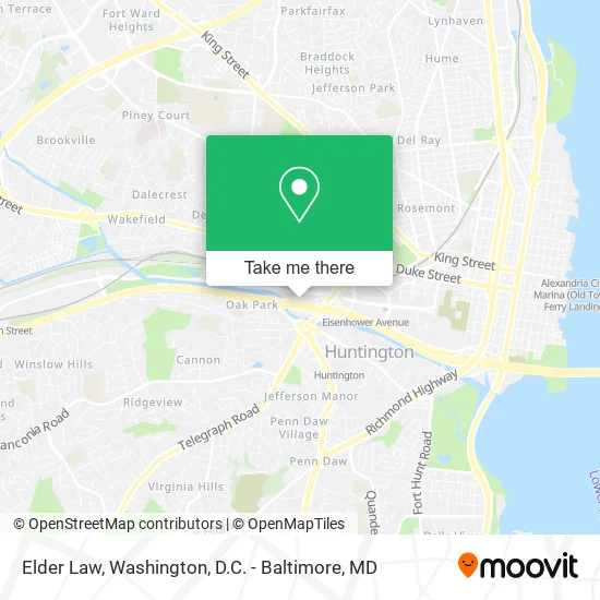 Elder Law map