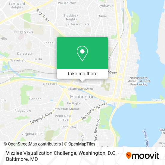 Vizzies Visualization Challenge map