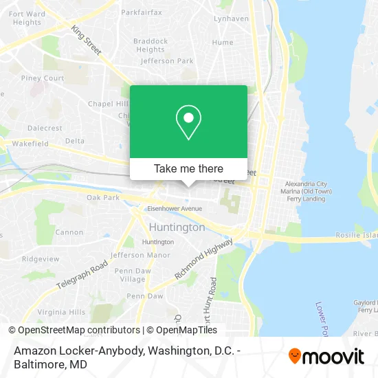 Amazon Locker-Anybody map