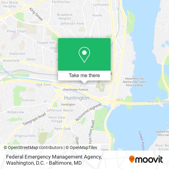 Federal Emergency Management Agency map