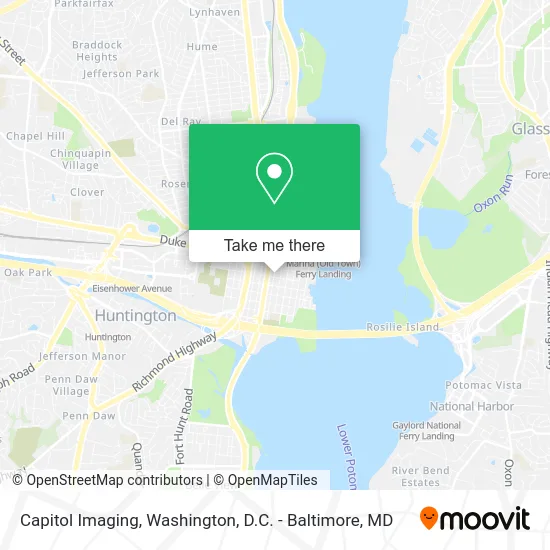 Capitol Imaging map