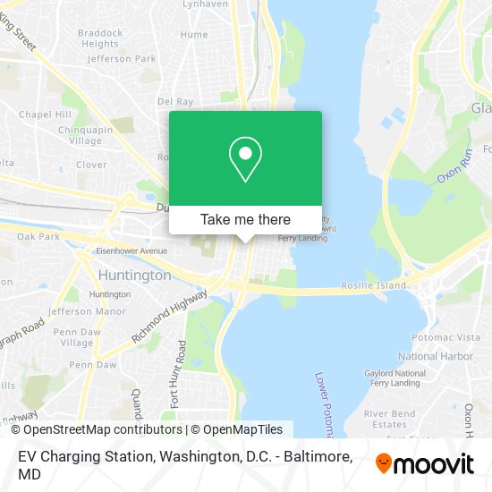 Mapa de EV Charging Station