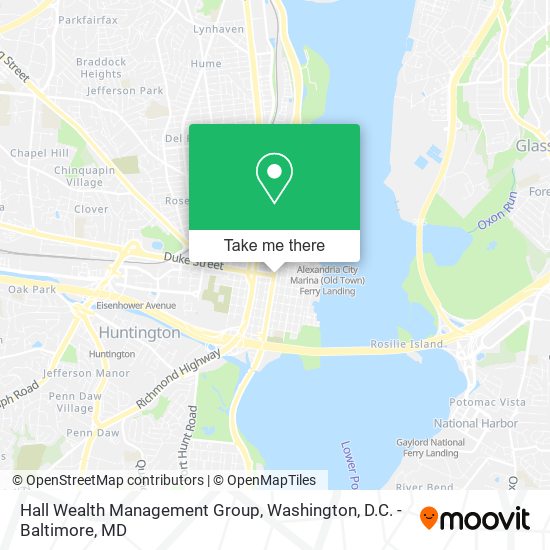 Hall Wealth Management Group map