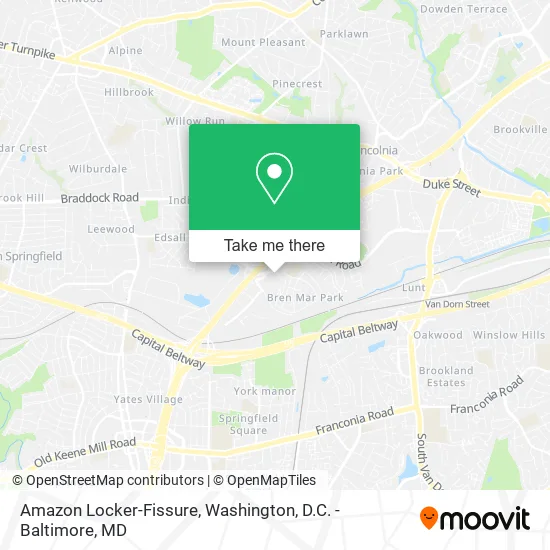 Amazon Locker-Fissure map