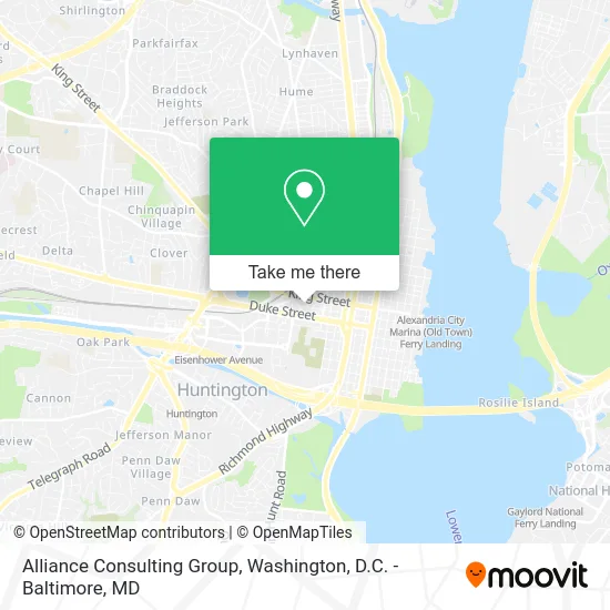 Alliance Consulting Group map